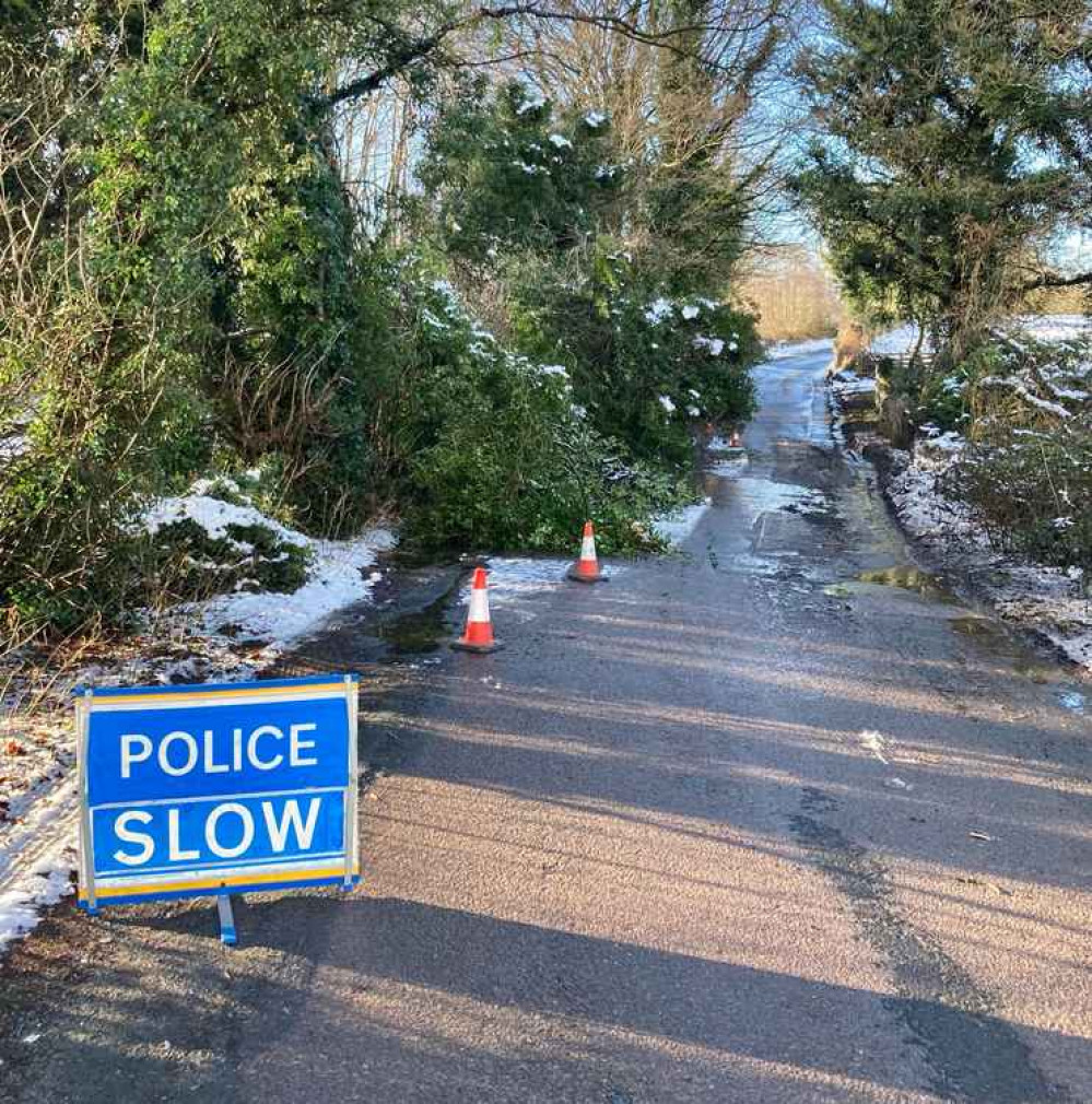 Cherry Lane in Rode Heath. (Image by Odd Rode Police)