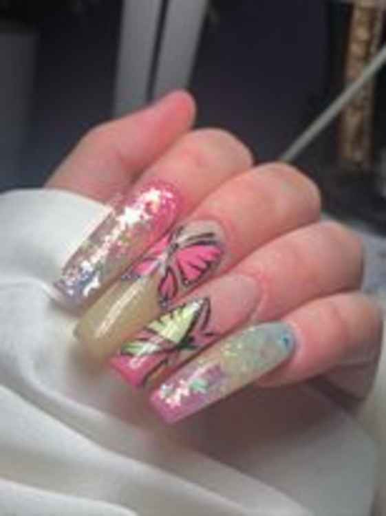 A example of Katie's nail design