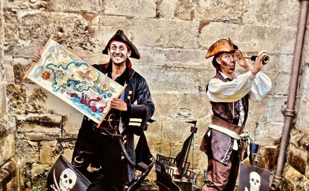 Aagh! Pirates are visiting the Belvoir Shopping Centre