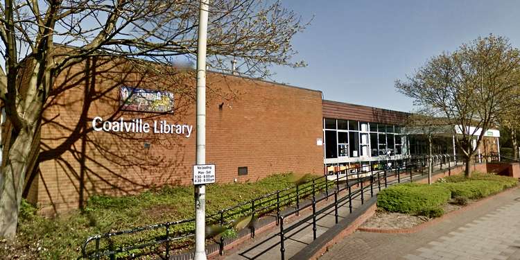 Two events will be held at Coalville Library. Photo: Instantstreetview.com