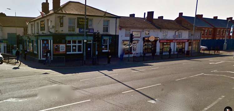 The junction of Belvoir Road and Ashby Road had to be closed. Photo: Instantstreetview.com