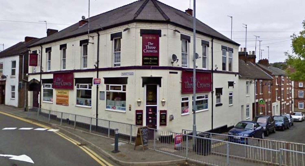 The Three Crowns pub in Whitwick. Photo: Instantstreetview.com