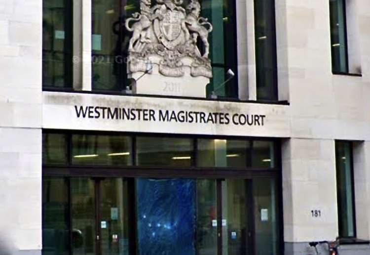 The man appeared before Westminster Magistrates. Photo: Instantstreetview.com