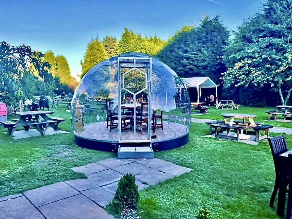 The Garden Dome at the Bull's Head. Photo: Bull's Head Facebook page