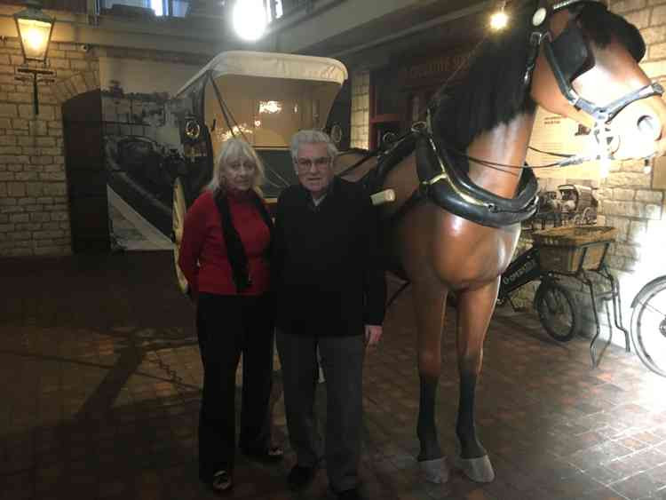 Patricia and Dennis Herbert have been at the reins of the Friends of Radstock Museum for the past six years