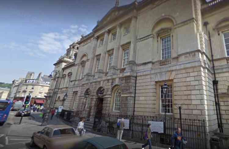 Bath Guildhall. Google Maps. Permission for use by all partners