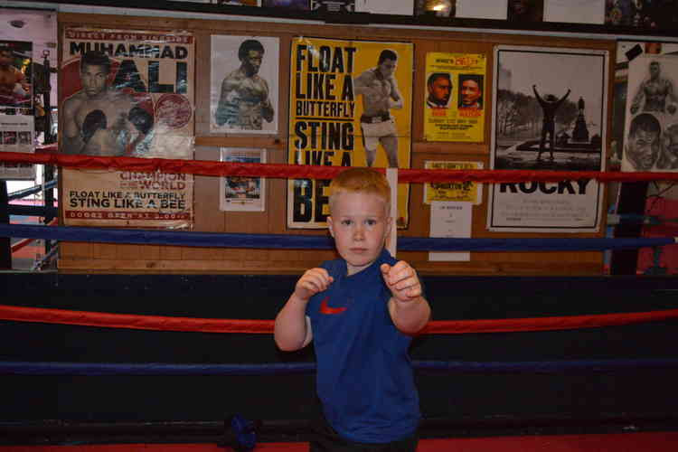 Eleven year old Mason Messenger shows a dedication to the sport