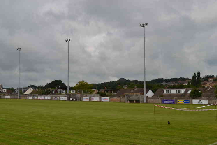 The Welton Rovers ground in July