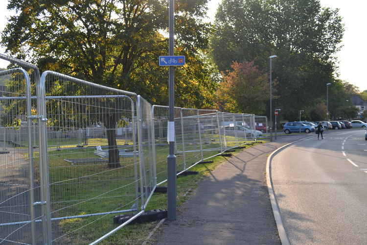 By five pm on September 21 the area had been cordoned off