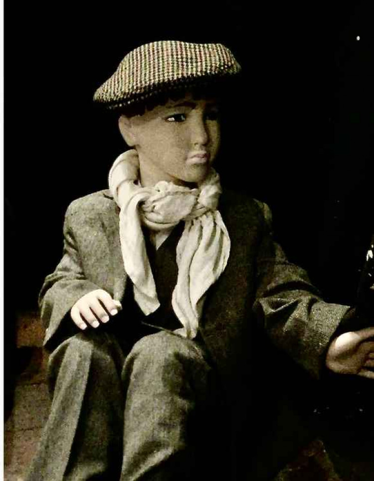 Gus the trapper boy  who is at Radstock Museum- these boys as young as 5 years old would sit for up to 8 hours in the dark opening and closing wooden doors in the mine tunnels which would create a through draft which would move any build ups of poisonous