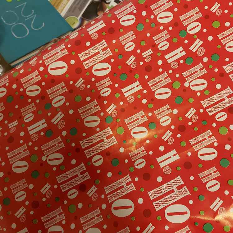 This year it will be a case of no, no, no for wrapping paper