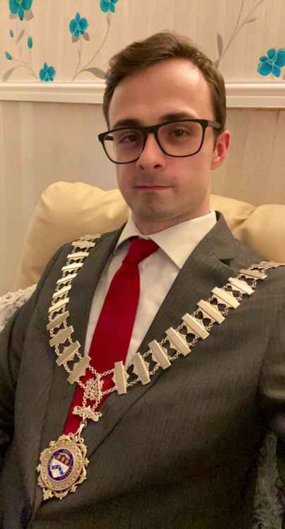 Cllr Michael Unett - Chair of Alsager Town Council for 2021/22.