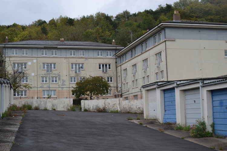 The Walnut Buildings in September