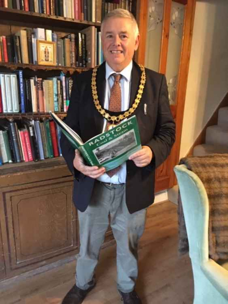 The Radstock Mayor Cllr Rupert Bevan
