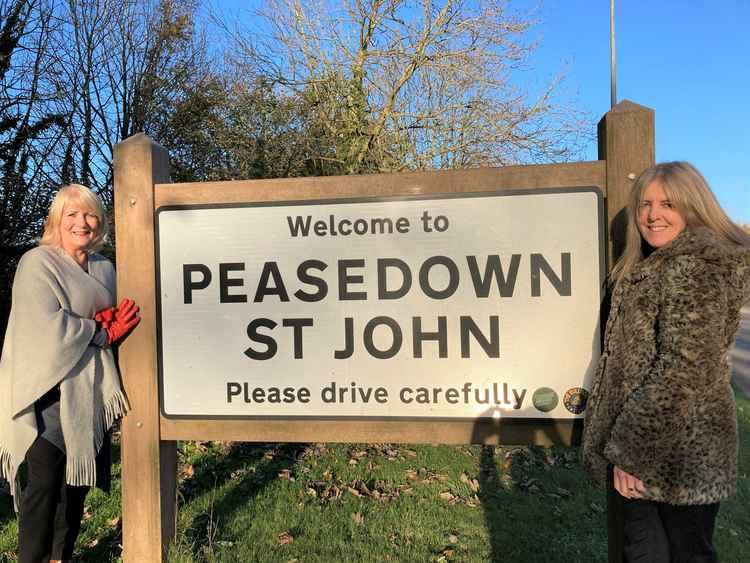 Cllr Karen Walker (left) and Cllr Sarah Bevan (right) are calling for a vaccination centre to be opened in Peasedown St John.