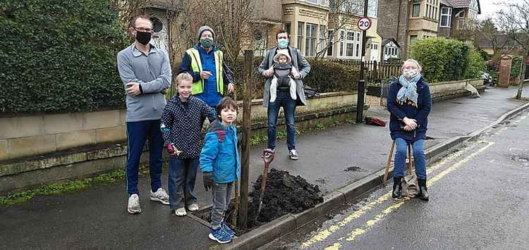 Residents were the ones doing the digging