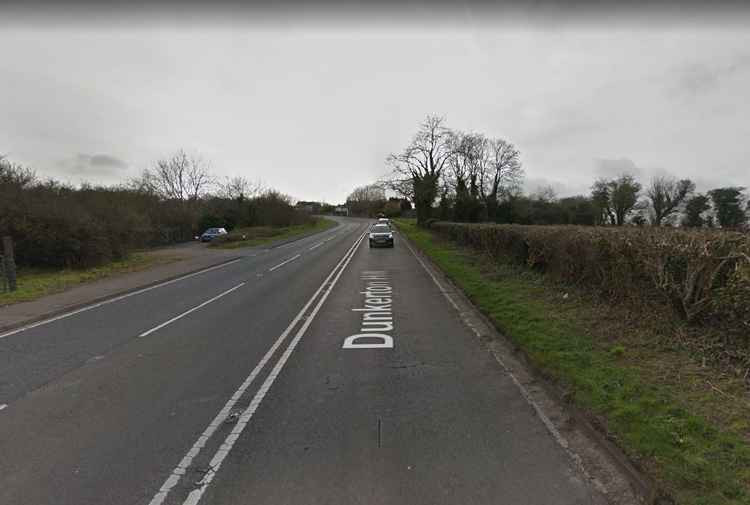 The incident happened on the A367 Dunkerton Hill (Photo: Google Street View)