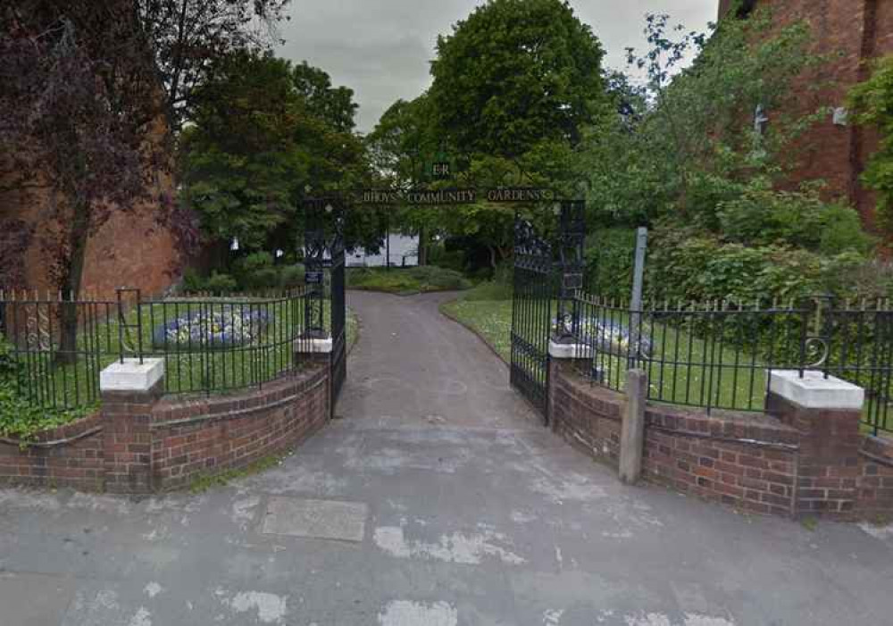 B'hoys Community Garden, on Crewe Road, Alsager. (Image: Google Maps)