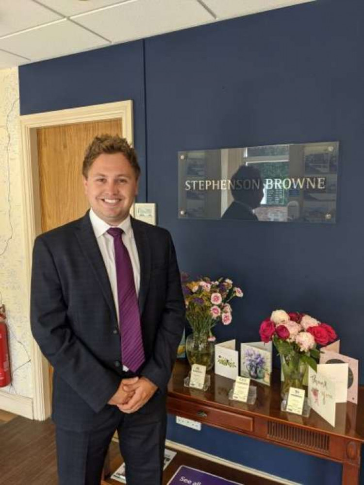 Matthew Bass is branch manager at Stephenson Browne's Alsager offices.