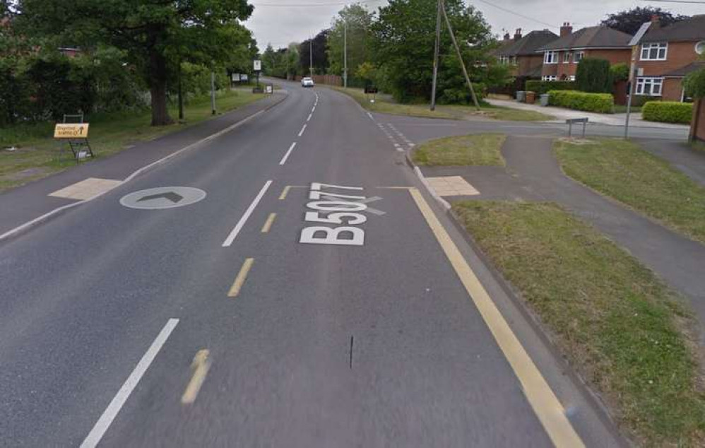 Crewe Road, Alsager. (Image by Google)