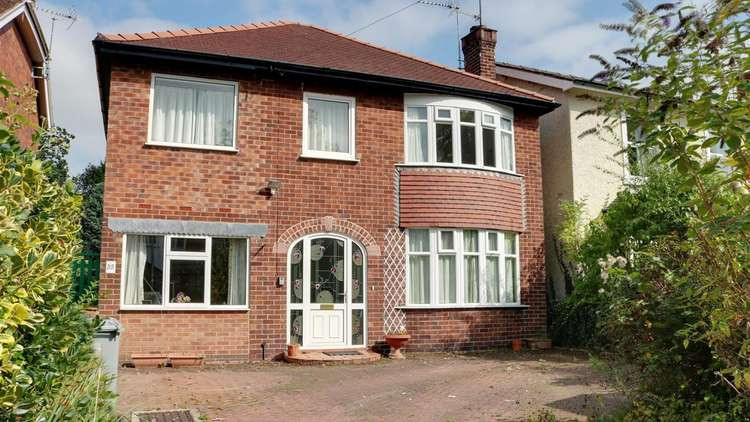 Front of the house in Fields Road