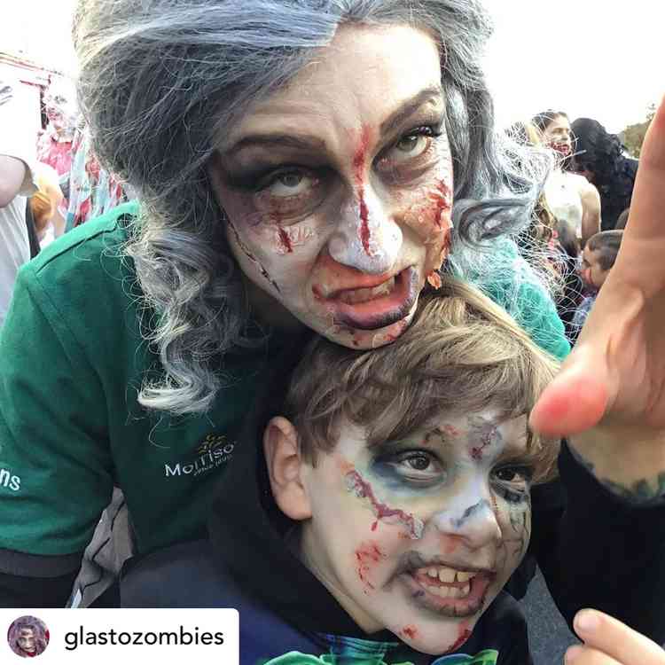 Zombie families were well represented