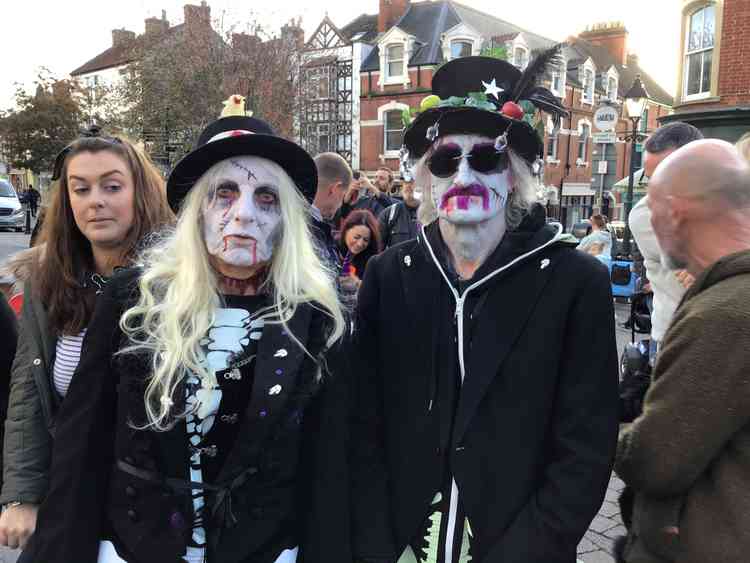 Zombie morris dancers