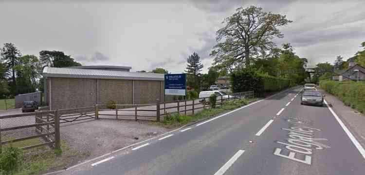 Proposed location of new Millfield Prep School entrance on A361 (Photo: Google Maps)