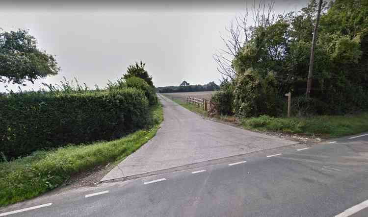 The entrance to the site in Butleigh (Photo: Google Street View)