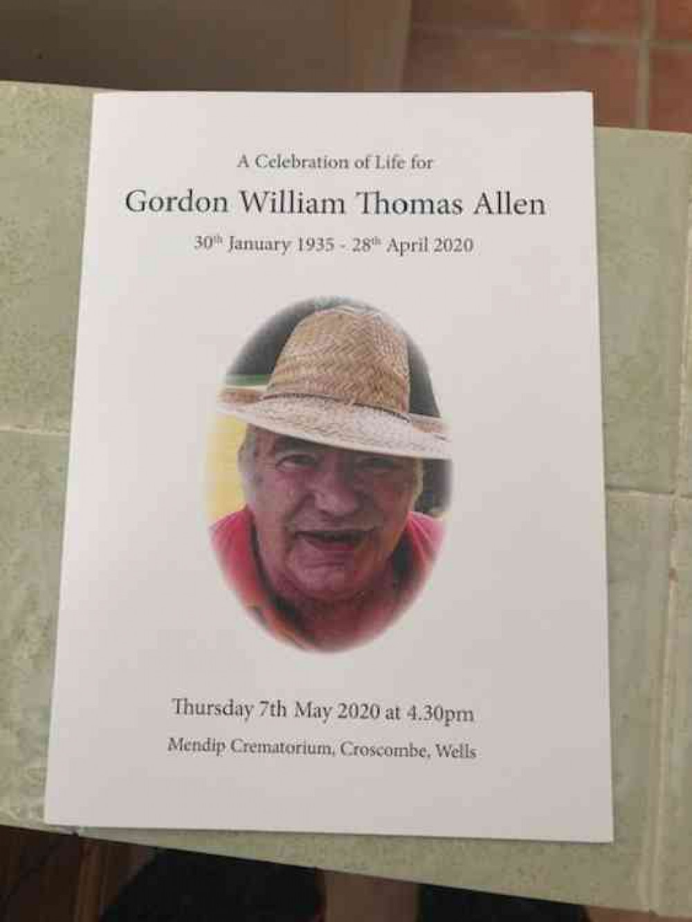 Gordon Allen taught at St Dunstan's for 17 years