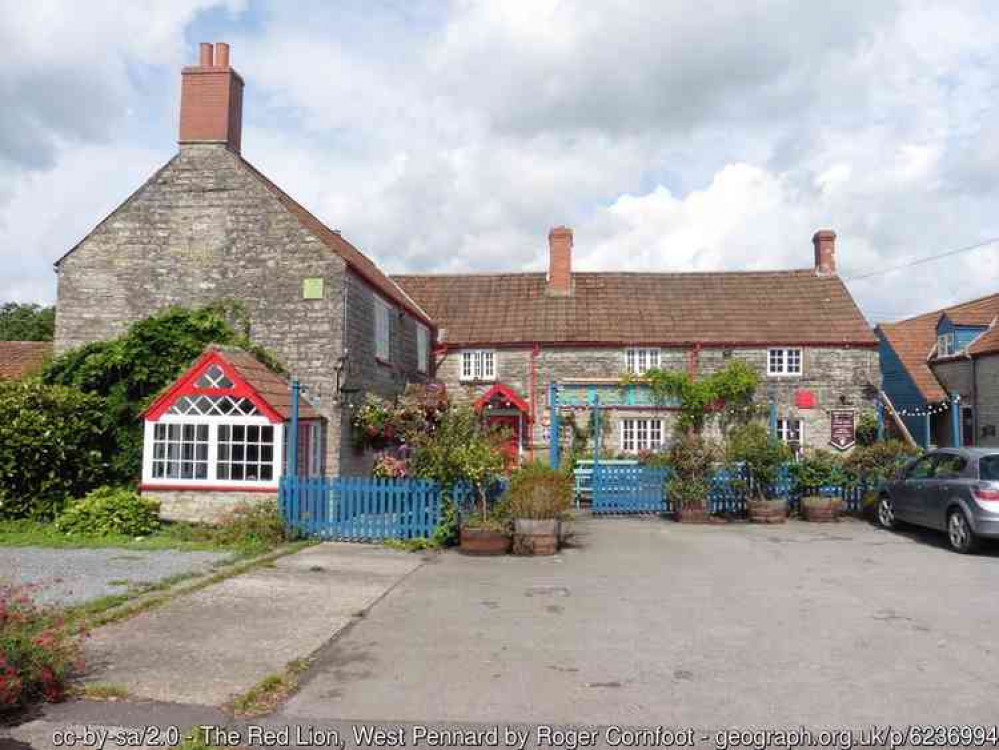 The Red Lion at West Pennard