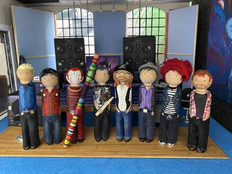 The peg Levellers created by Nick Parker
