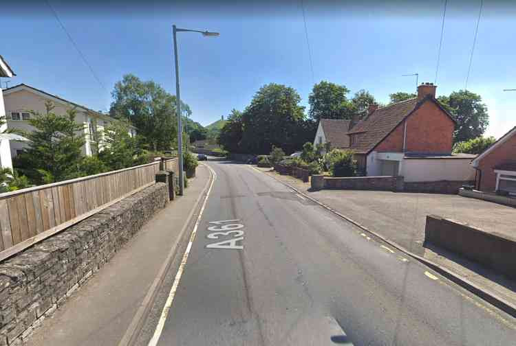 The are planned to be temporary traffic lights on the A361 Bere Lane next week (Photo: Google Street View)