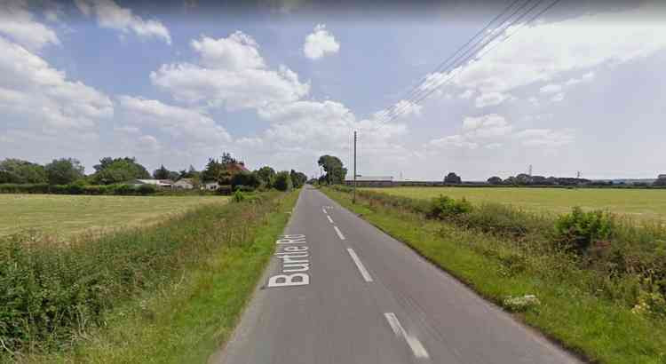 The incident happened in Burtle Road, Burtle (Photo: Google Street View)