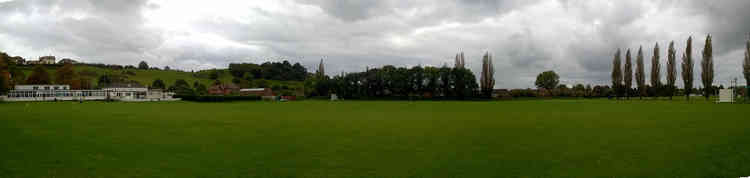 Looking across Tor Sports and Leisure