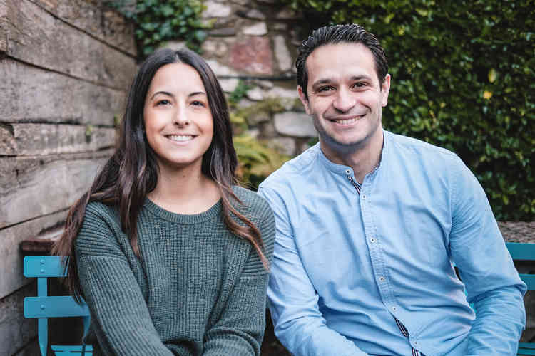 Omar and Ester, founders of Yumello