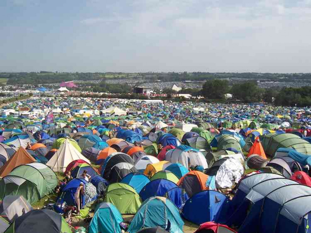 Camping at the 2019 Glastonbury Festival (Photo: zzuuzz)