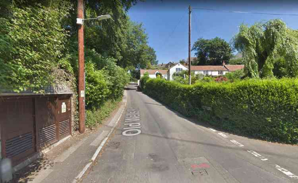 Old Wells Road in Glastonbury will be closed next week (Photo: Google Street View)