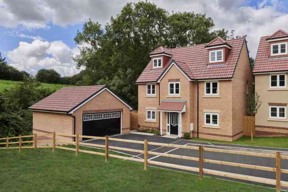 Elan Homes are behind the Weavers Field development in Castle Cary