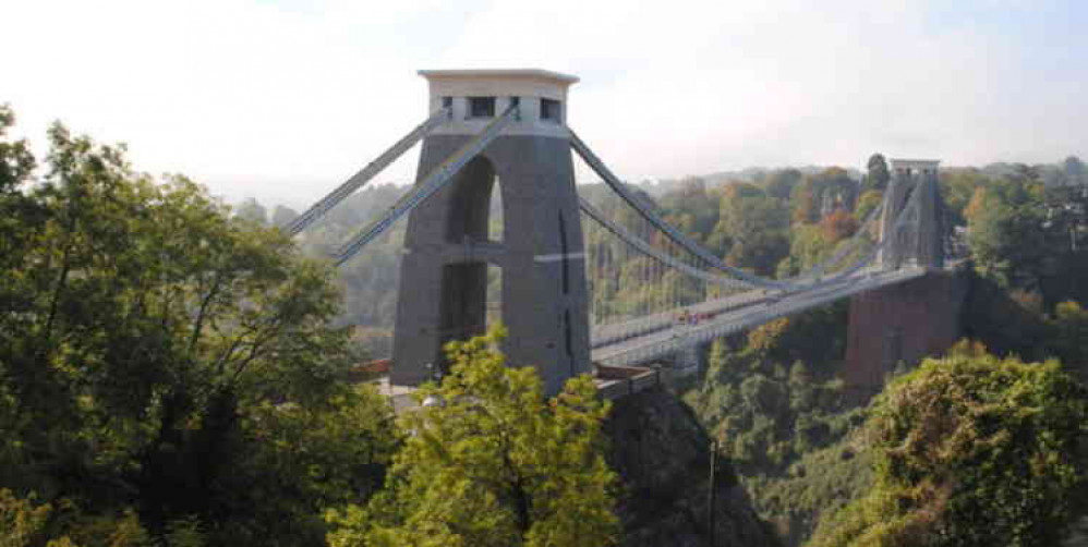File photo: The iconic Clifton Suspension Bridge