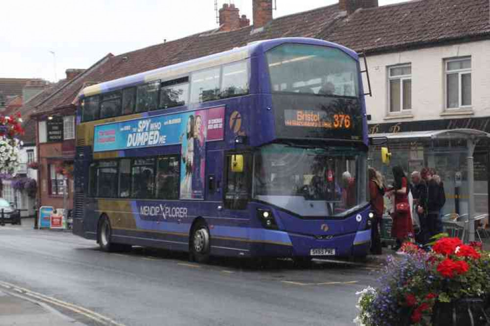 Pupils catching the school bus have strict guidelines to follow (Photo: Geof Sheppard)