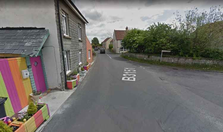 Temporary traffic lights are planned at the junction of the B3151 and Ashcott Road in Meare this week (Photo: Google Street View)