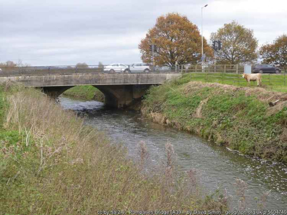 The River Brue at Glastonbury