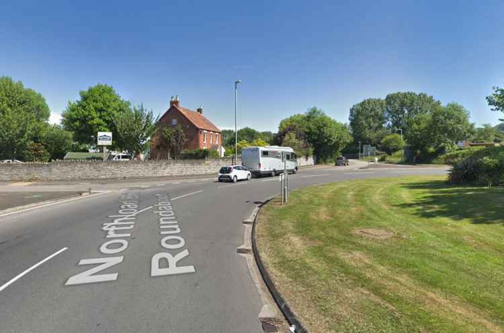 The A39 remains closed at the Northload Bridge Roundabout (Photo: Google Street View)