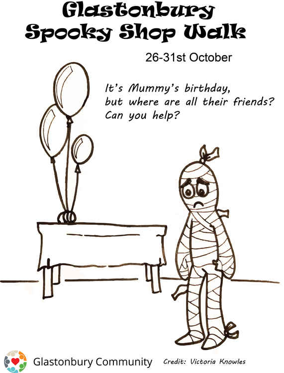 A spooky trail is being held in Glastonbury A spooky trail is being held in Glastonbury