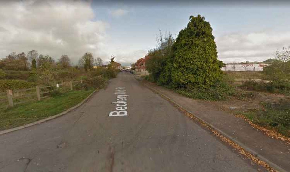 The caravan was broken into in Beckery Old Road (Photo: Google Street View)