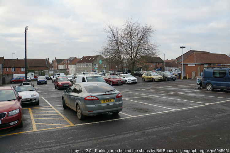 St John's car park in Glastonbury