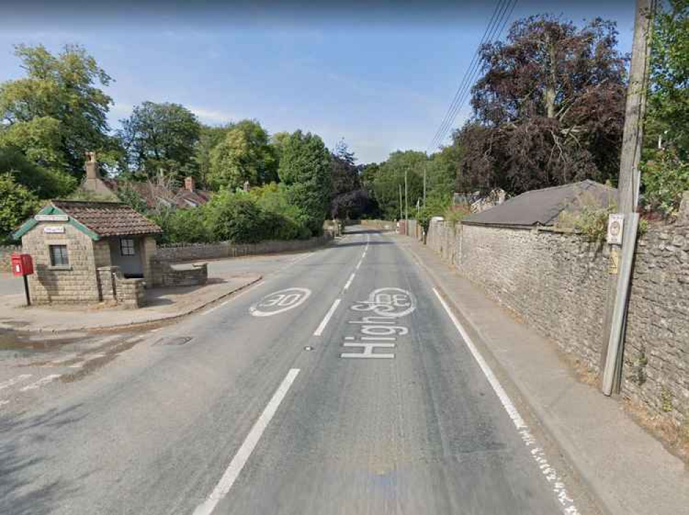 There was a three-vehicle crash in Ston Easton last night (Photo: Google Street View)