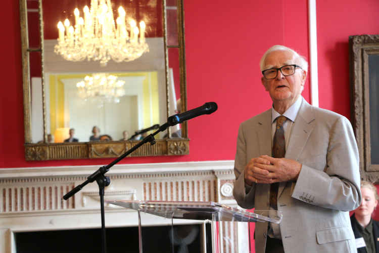 John le Carre in 2017 (Photo: German Embassy London)