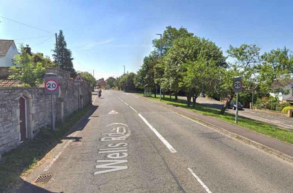 There is a 20mph speed limit along Wells Road - should this be extended throughout town? (Photo: Google Street View)